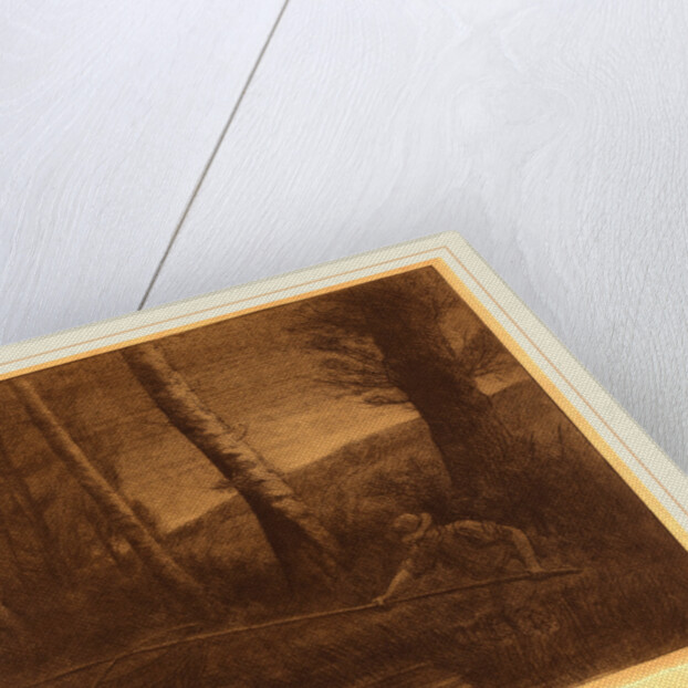 Fisherman with a Hoop-net by Alphonse Legros