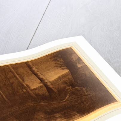 Fisherman with a Hoop-net by Alphonse Legros