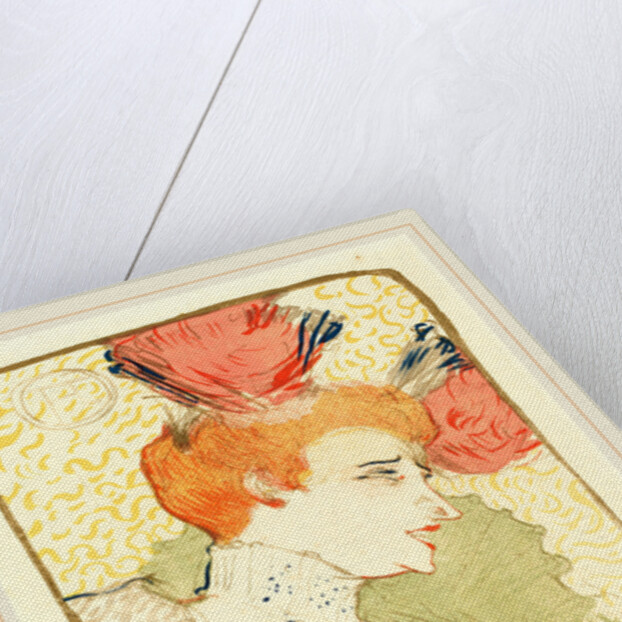 Bust of Mlle. Marcelle Lender, 1895 by Henri de Toulouse-Lautrec