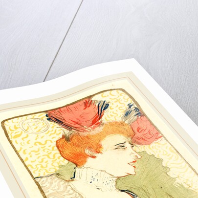 Bust of Mlle. Marcelle Lender, 1895 by Henri de Toulouse-Lautrec