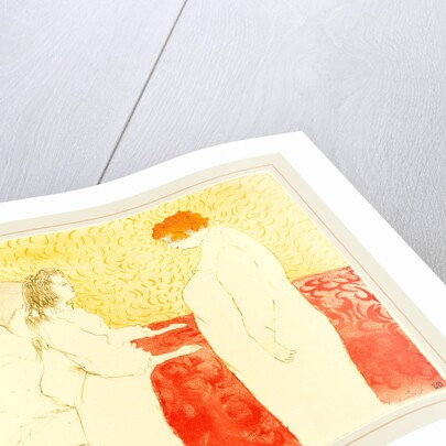 Woman in Bed, Profile, 1896 by Henri de Toulouse-Lautrec