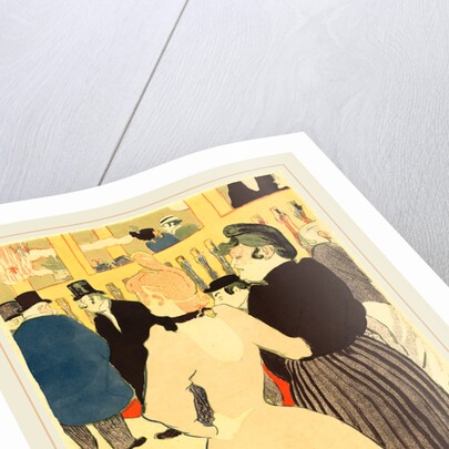 At the Moulin Rouge, la Goulue and Her Sister), 1892 by Henri de Toulouse-Lautrec