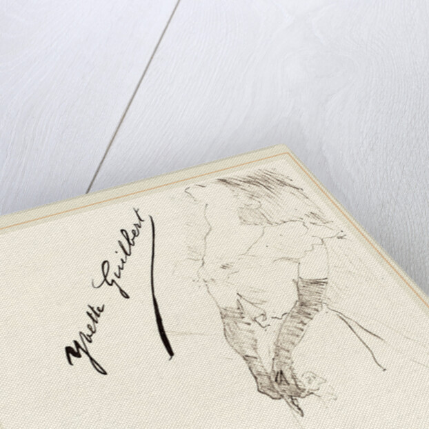 Frontispiece, 1898 by Henri de Toulouse-Lautrec