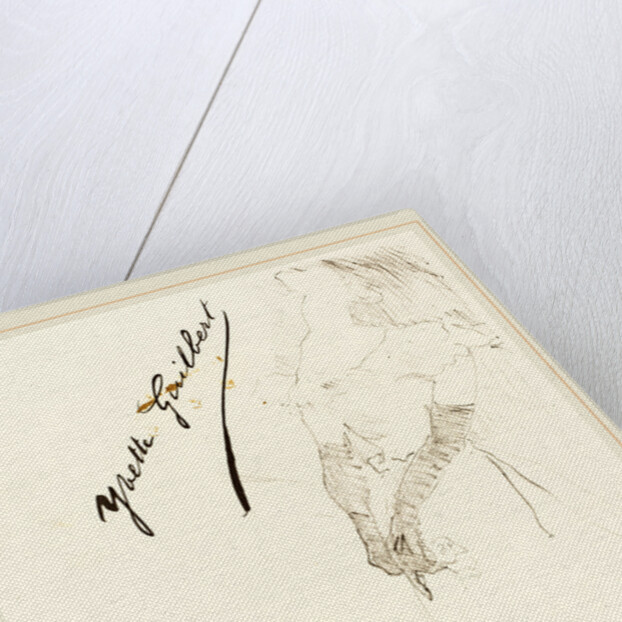 Frontispiece, 1898 by Henri de Toulouse-Lautrec
