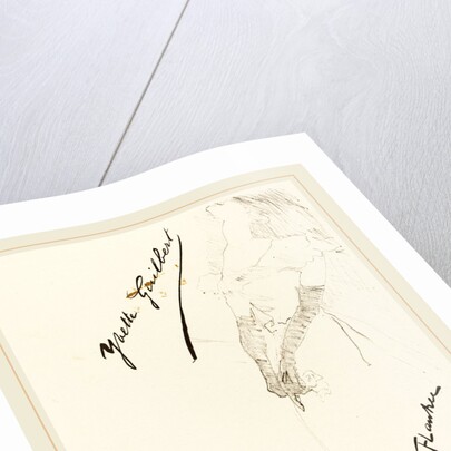 Frontispiece, 1898 by Henri de Toulouse-Lautrec