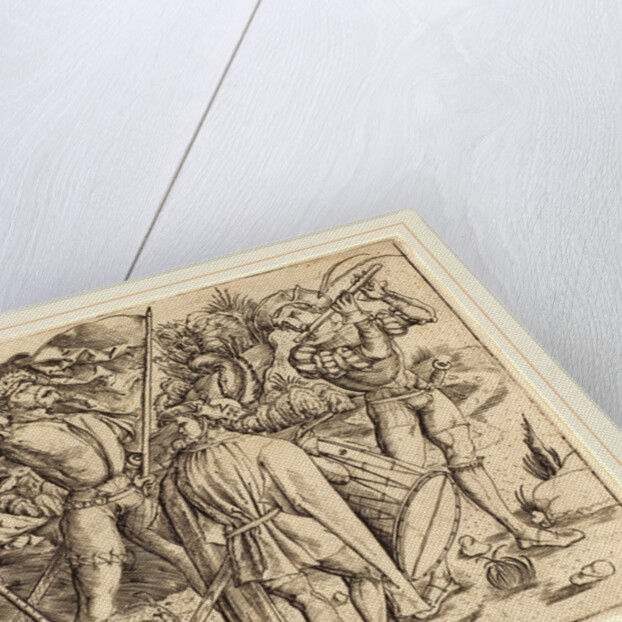 Four Soldiers, c. 1500 by Master MZ