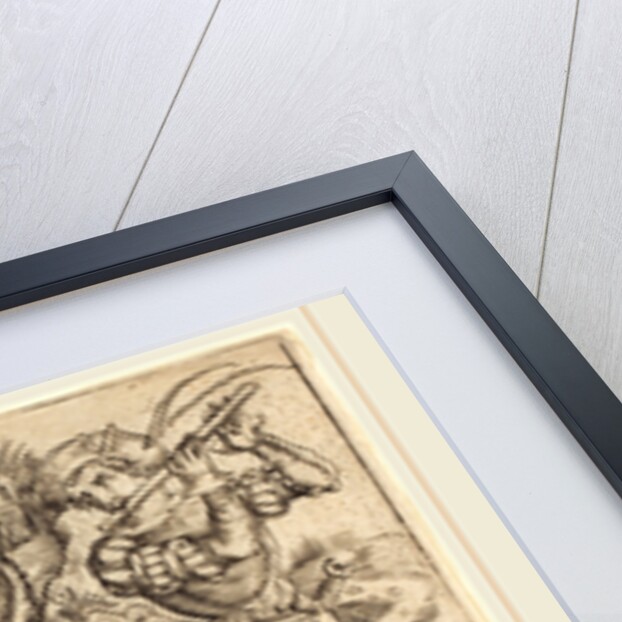 Four Soldiers, c. 1500 by Master MZ