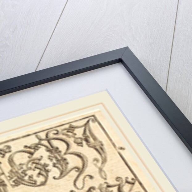 Ornamental Alphabet by Anonymous