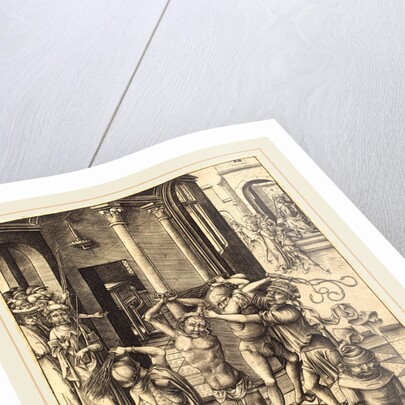 The Flagellation, c. 1480 by Israhel van Meckenem