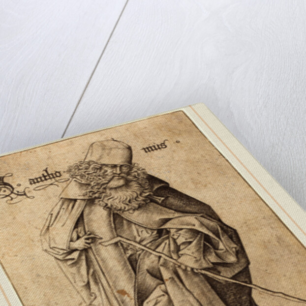 Saint Anthony by Israhel van Meckenem