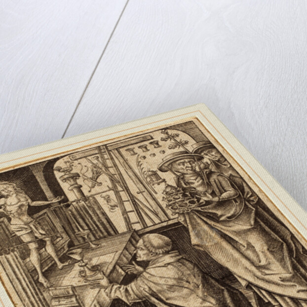 The Mass of Saint Gregory by Israhel van Meckenem