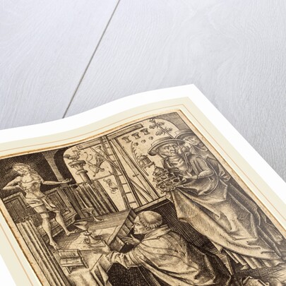 The Mass of Saint Gregory by Israhel van Meckenem