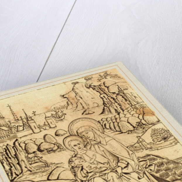 The Madonna and Child with Saint Anne, c. 1460 by Master of St. Sebastian