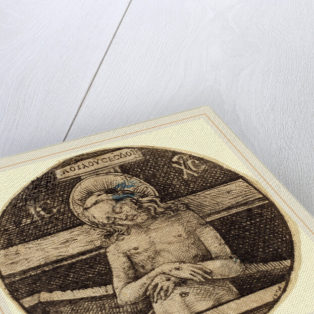 Christ as the Man of Sorrows by Israhel van Meckenem