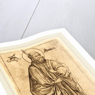 Saint Matthew? Saint Thomas? by Israhel van Meckenem