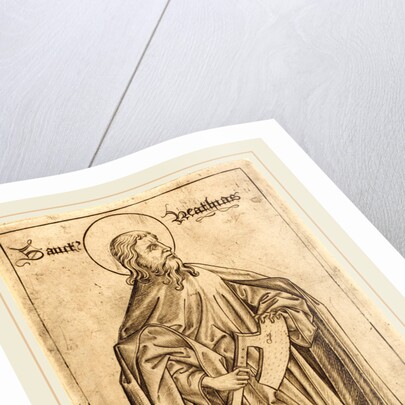 Saint Matthias by Israhel van Meckenem
