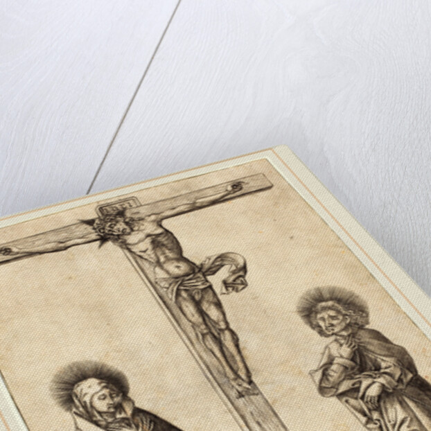 The Crucifixion, c. 1475 by Israhel van Meckenem