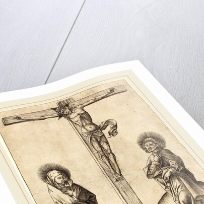 The Crucifixion, c. 1475 by Israhel van Meckenem