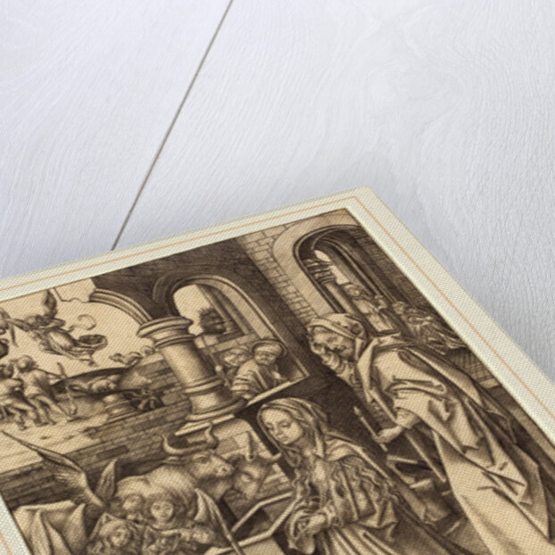 The Nativity by Israhel van Meckenem