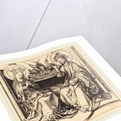 Christ Blessing the Virgin by Martin Schongauer
