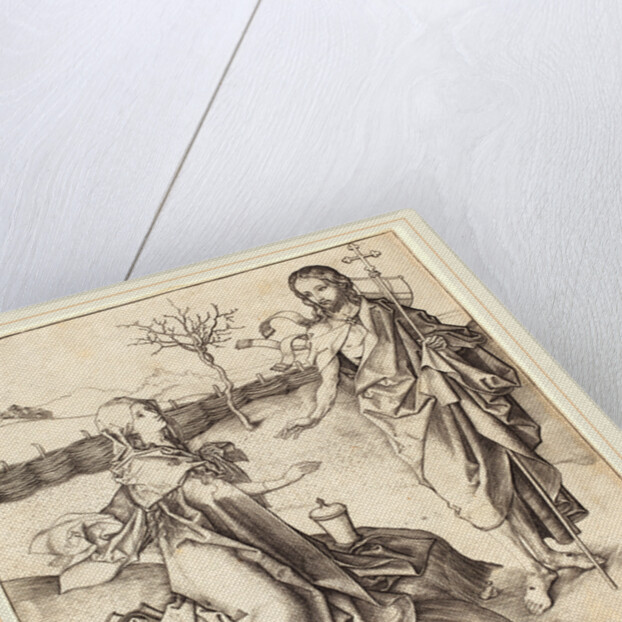 Christ Appearing to Mary Magdalene by Martin Schongauer