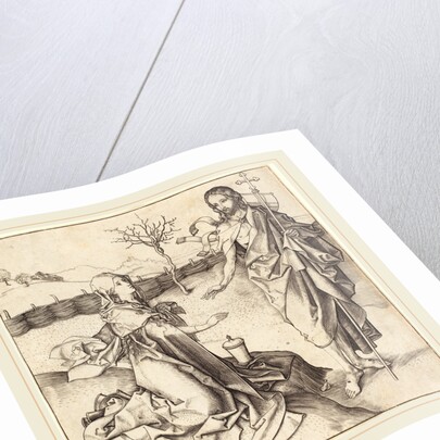 Christ Appearing to Mary Magdalene by Martin Schongauer
