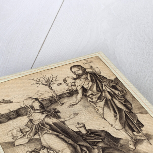 Christ Appearing to Mary Magdalene by Martin Schongauer