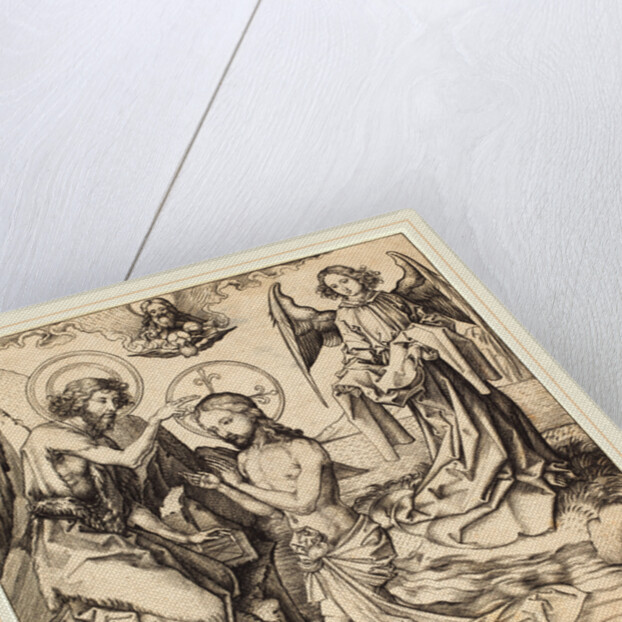 The Baptism of Christ by Martin Schongauer
