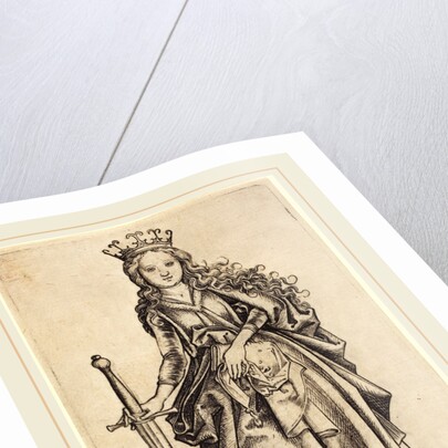 Saint Catherine of Alexandria by Martin Schongauer