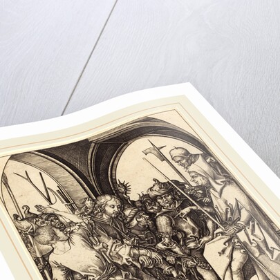 Christ before Annas, c. 1480 by Martin Schongauer