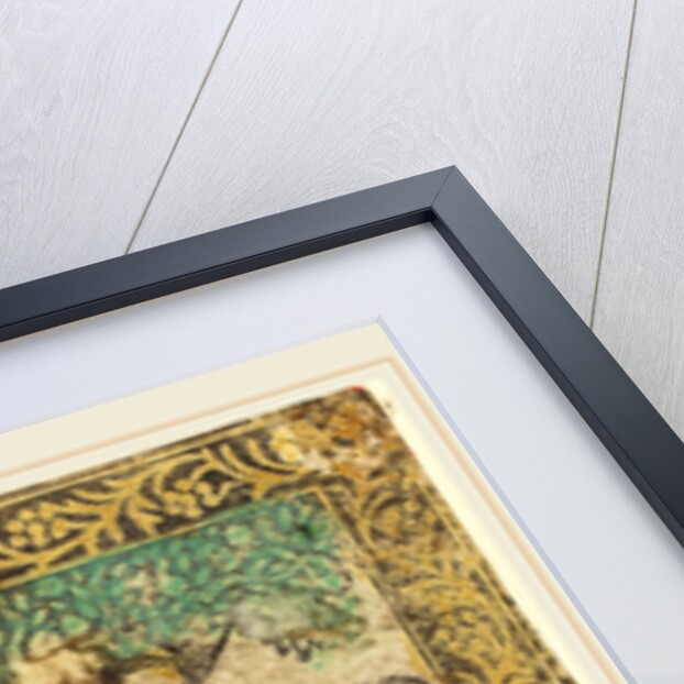 Adam and Eve by Workshop of Master of the Borders with the Four Fathers of the Church