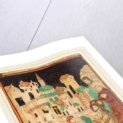 Christ's Entry into Jerusalem, probably 1450 by Anonymous