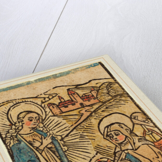 Madonna and Saint Bridget by Anonymous