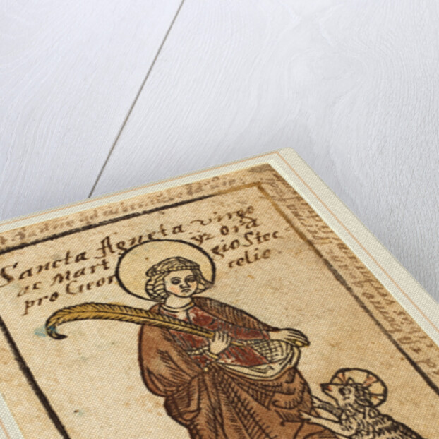 Saint Agnes, c. 1490 by Anonymous