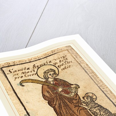 Saint Agnes, c. 1490 by Anonymous