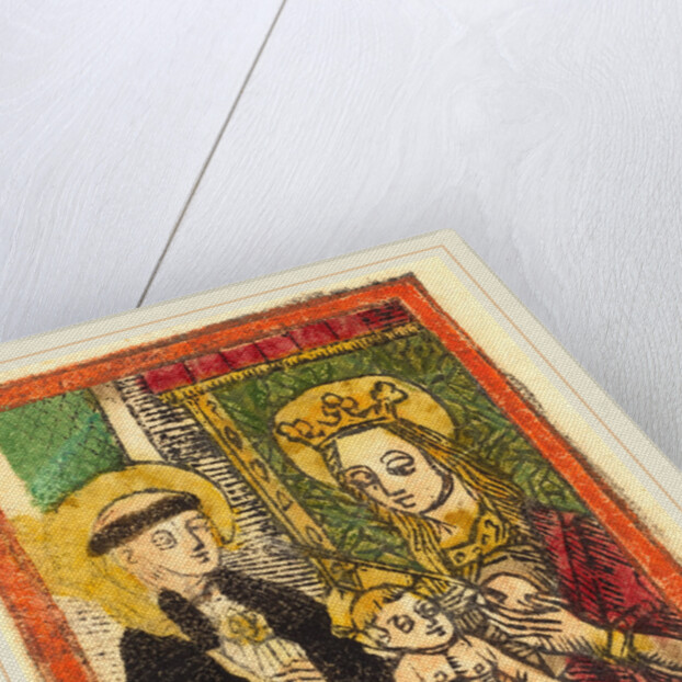 Saint Bernard with the Madonna and Child by Anonymous