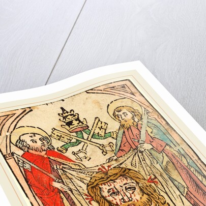 Saints Peter and Paul with the Sudarium, in or after 1475 by Anonymous