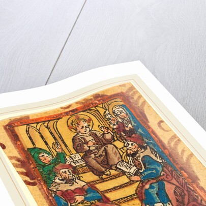 The Twelve Year Old Jesus in the Temple by Ludwig of Ulm