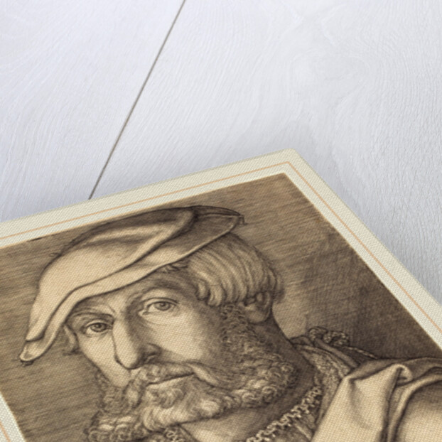 Self-Portrait, 1537, by Heinrich Aldegrever