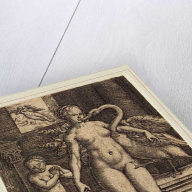 Hercules as a Child, 1550, by Heinrich Aldegrever