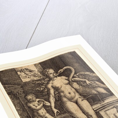 Hercules as a Child, 1550, by Heinrich Aldegrever