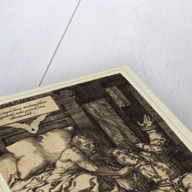 The Severe Father, 1553, by Heinrich Aldegrever