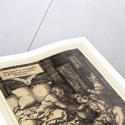 The Severe Father, 1553, by Heinrich Aldegrever
