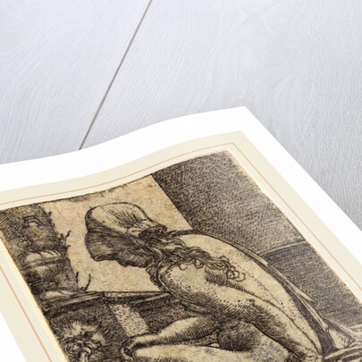 Bathing Woman by Albrecht Altdorfer