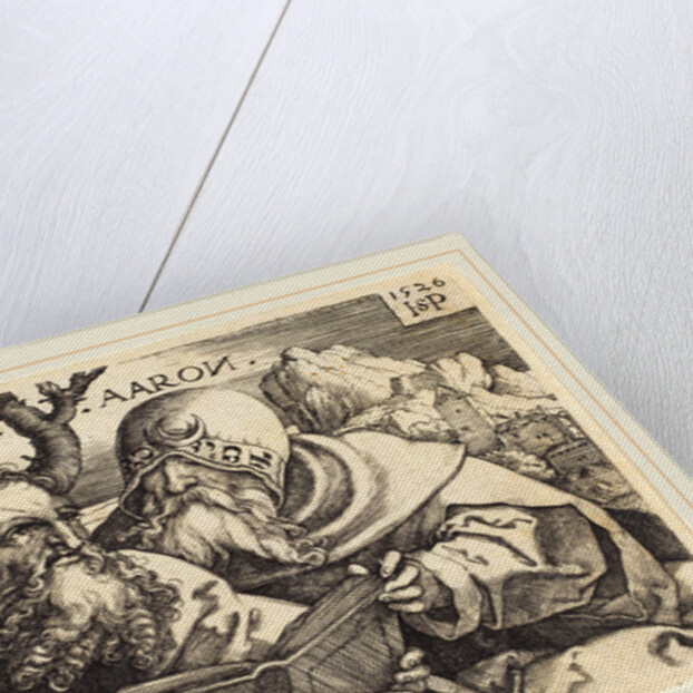 Moses and Aaron, 1526 by Sebald Beham