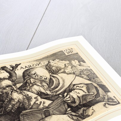 Moses and Aaron, 1526 by Sebald Beham