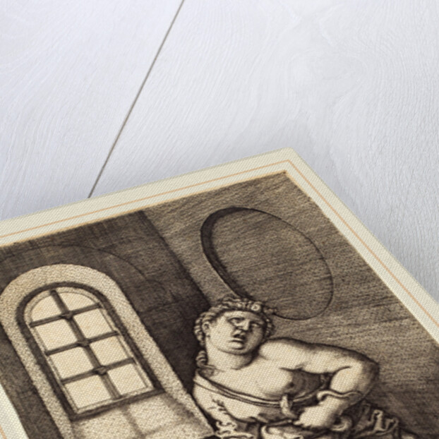 Cleopatra Seated by Sebald Beham