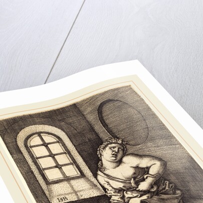 Cleopatra Seated by Sebald Beham