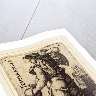 Temperancia by Sebald Beham