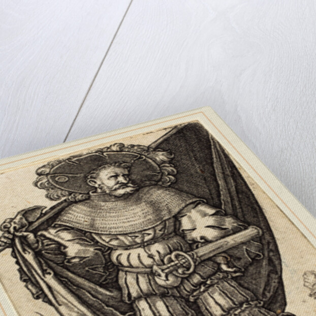 Standard Bearer, 1526 by Sebald Beham